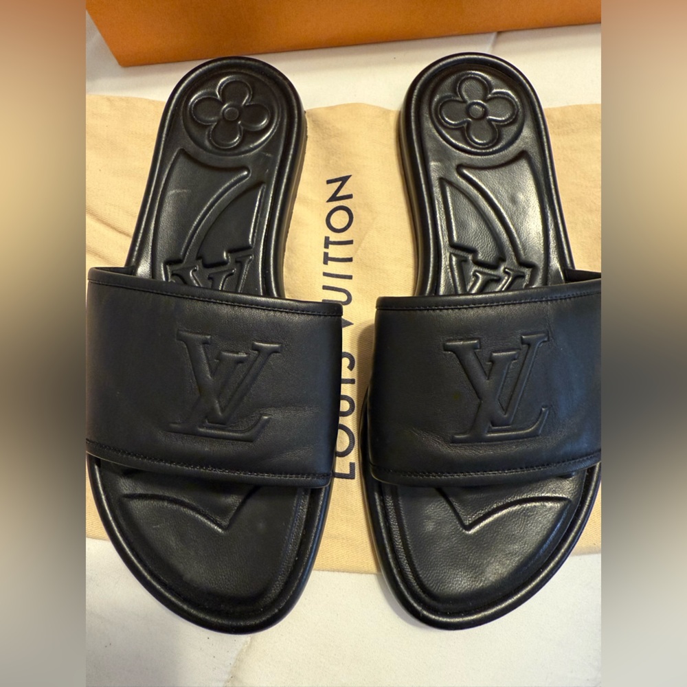 Authentic Louis Vuitton Flat Mule